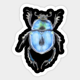 Blue Beetle Sticker